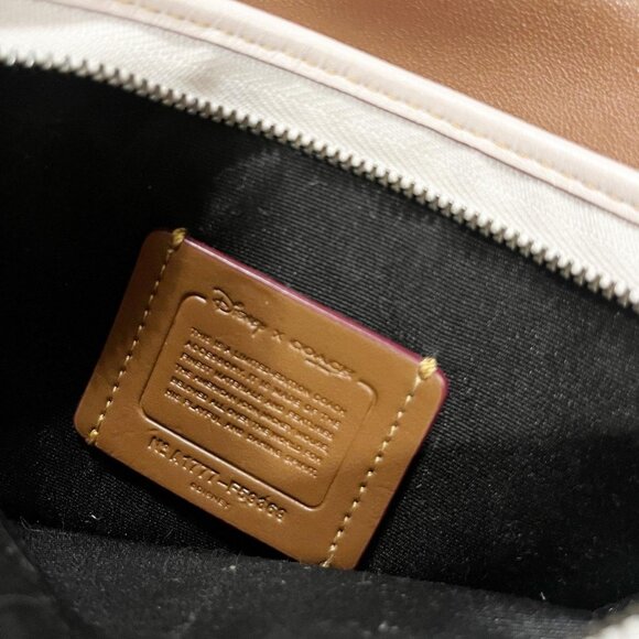 Coach Mouse Ears Chalk White Patricia Legacy Crossbody Bag - Picture 7 of 7